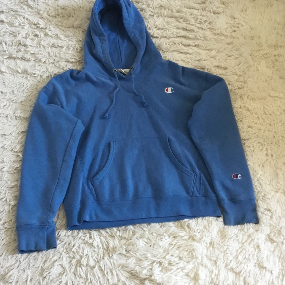 Champion Royal Blue Pullover Hoodie